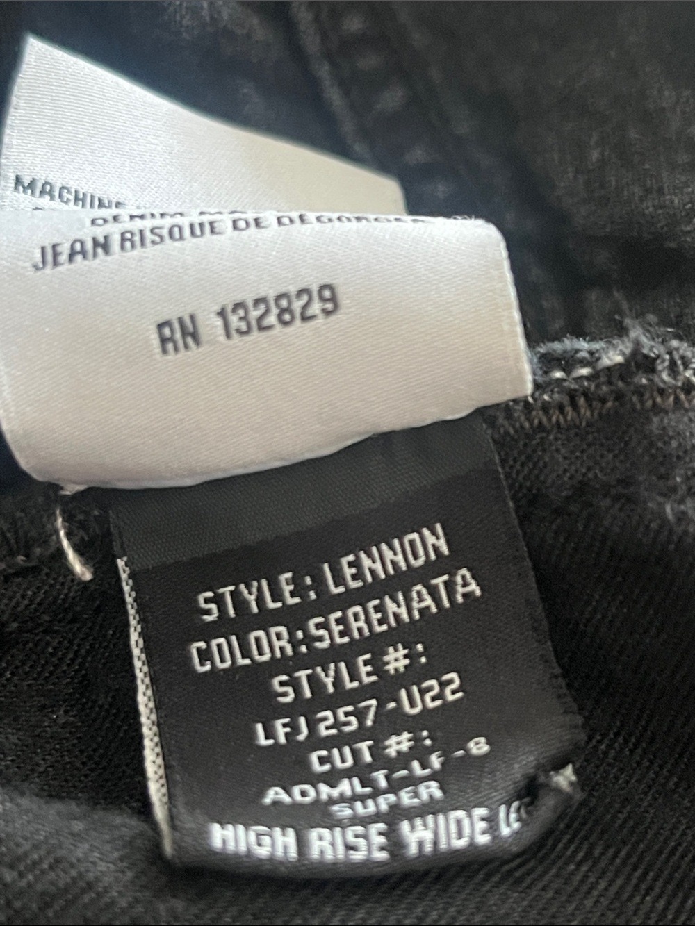 LF LENNON SUPER HIGH RISE LOOSE WIDE LEG JEAN - Picture 5 of 7